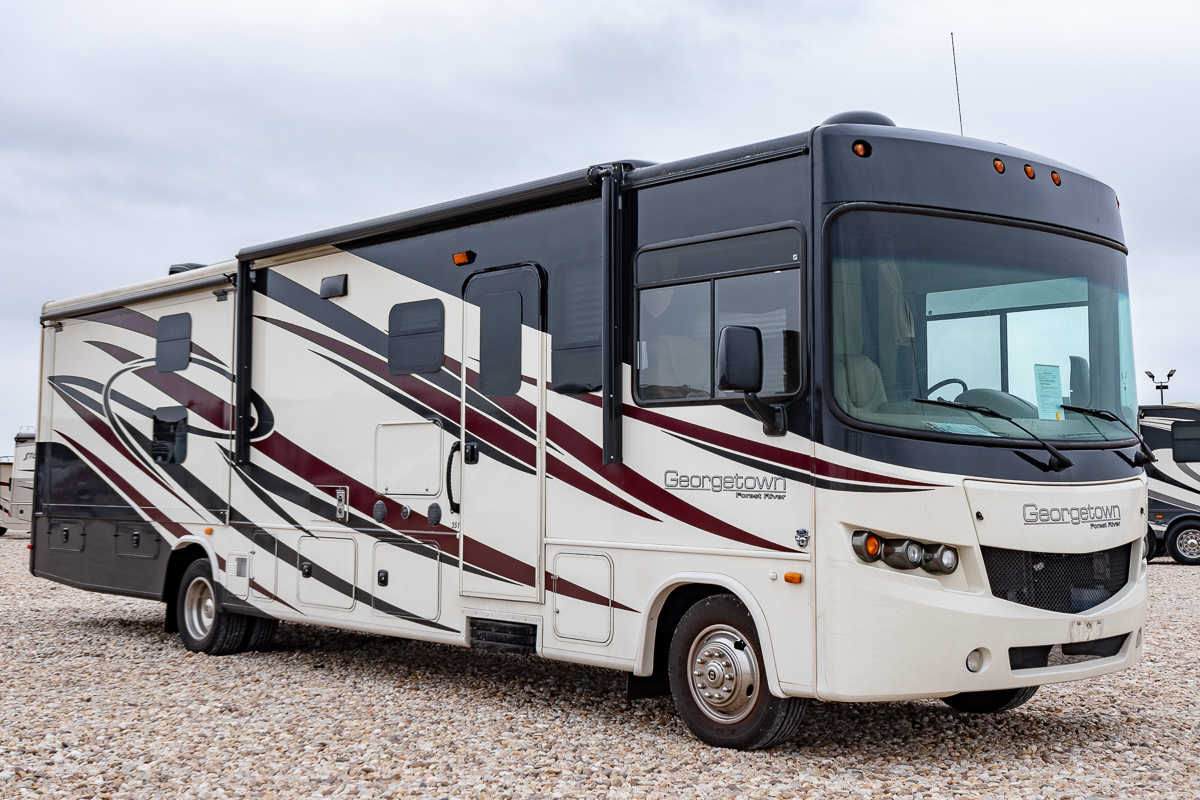 2014 Forest River Review, Class A sold to the Hawkins’ of